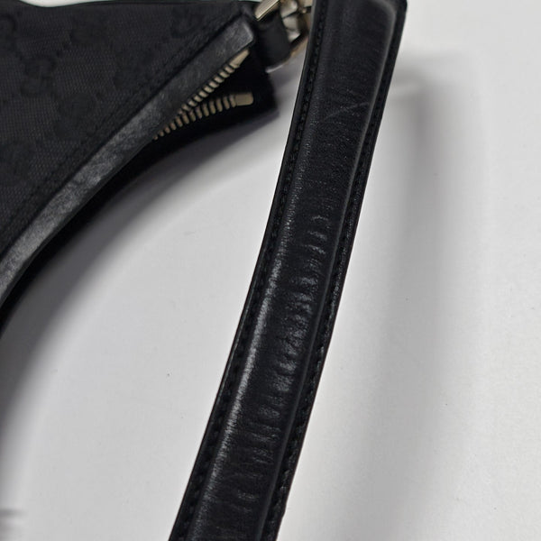 Monogram Canvas Top Handle Bag Black