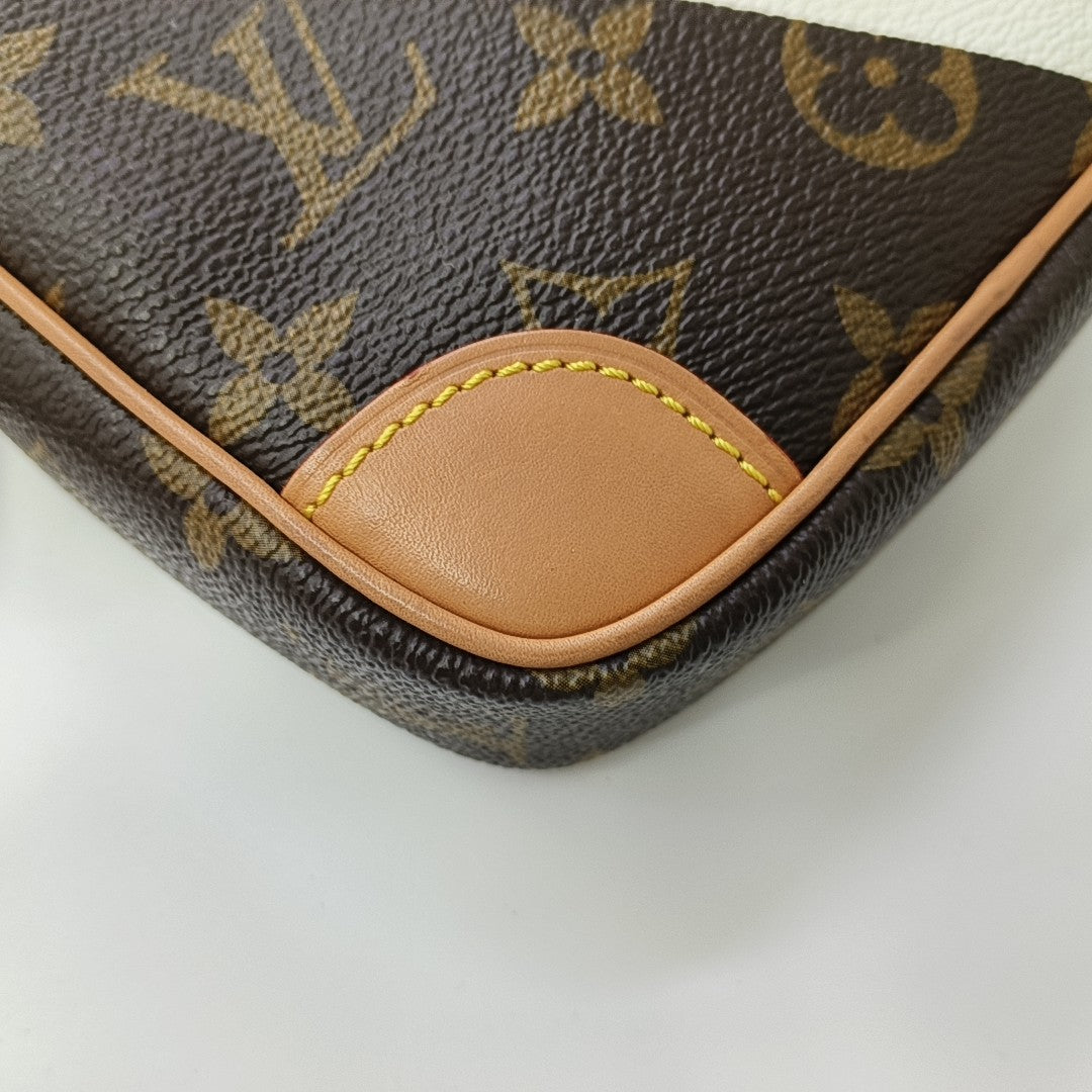 PANAME SET Monogram Coated Canvas Brown