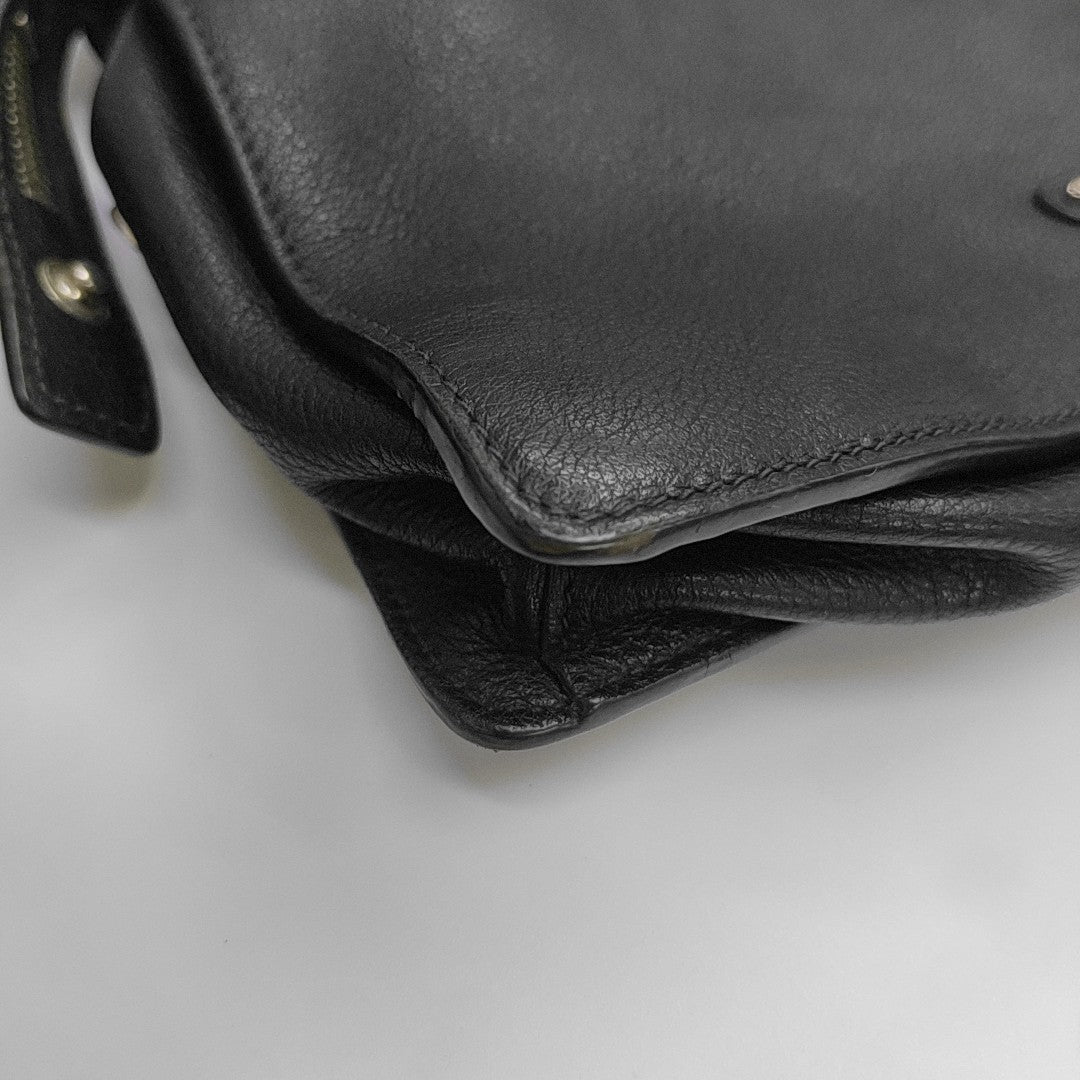 Calfskin Clutch Black