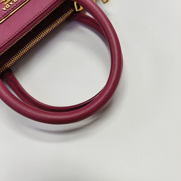Galleria Small Calfskin Red