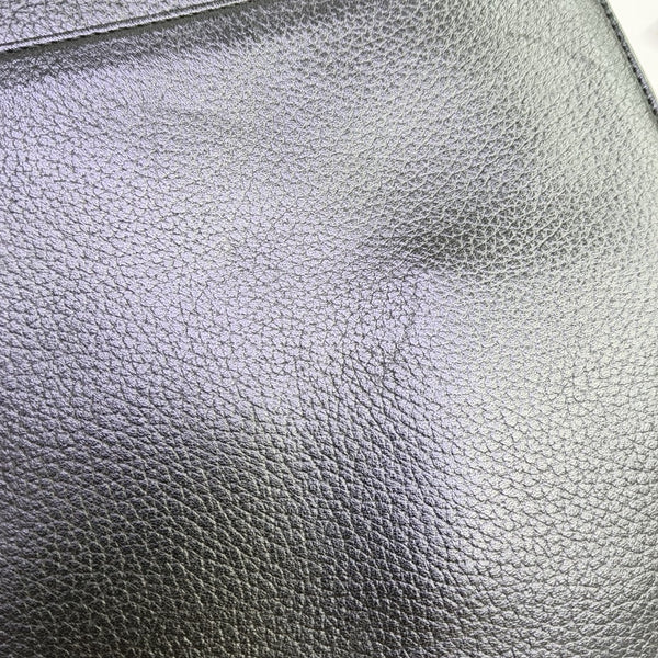 Calfskin Top Handle Bag Black