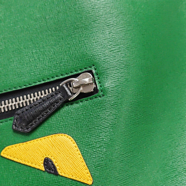 Monster Medium Calfskin Green