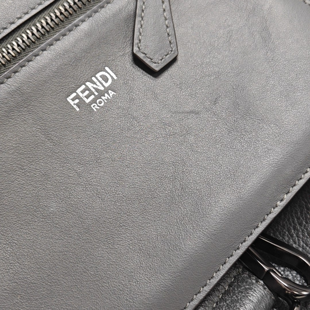 Peekaboo Small Calfskin Gray