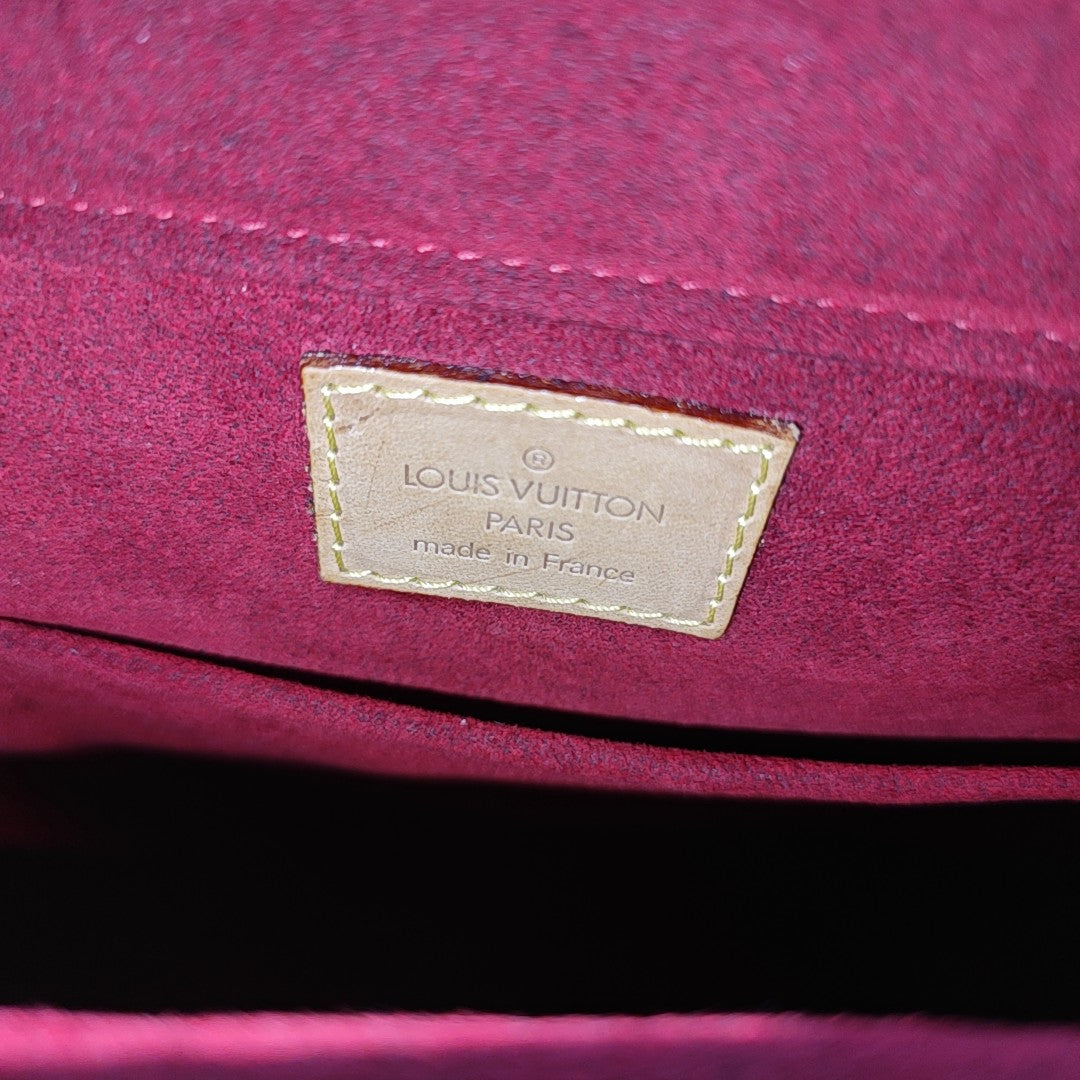 VIVA CITE Monogram Coated Canvas Brown