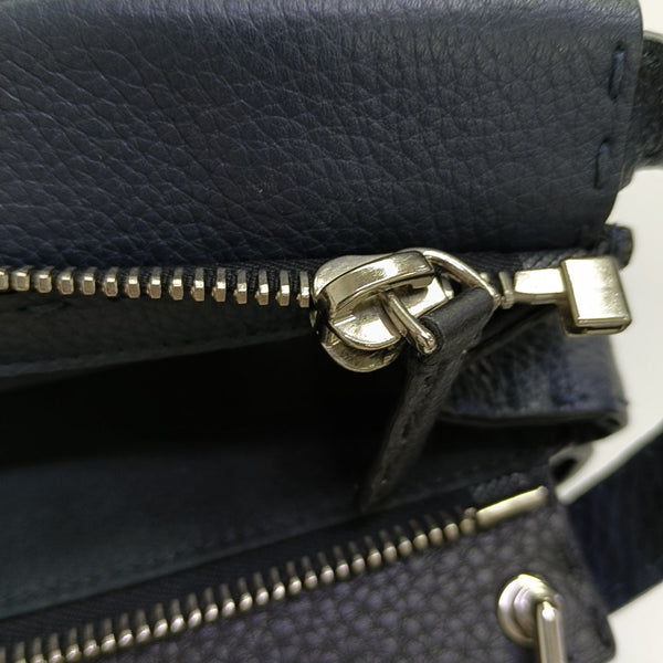 Peekaboo Large Calfskin Blue