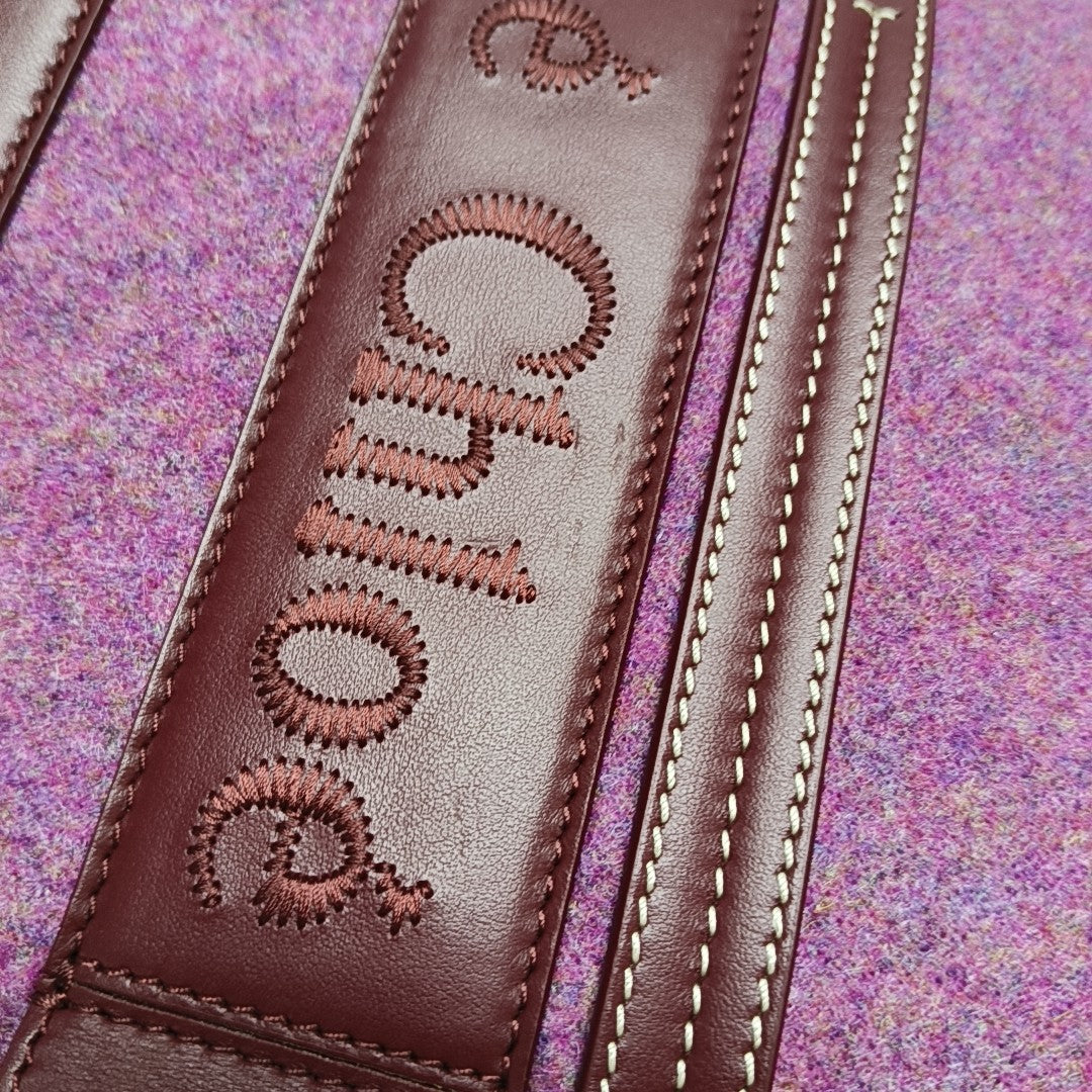 Woody Small Fabric Purple