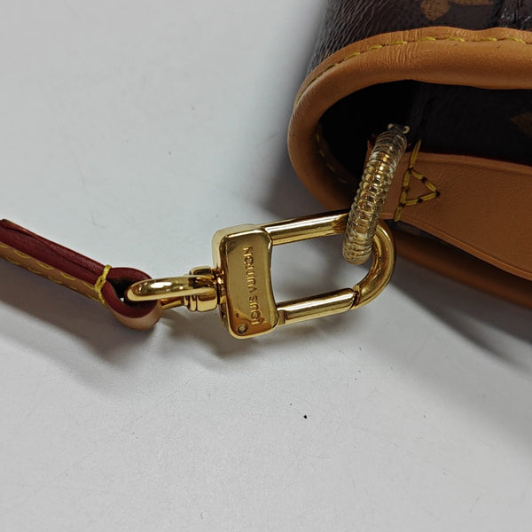 DIANE Monogram Coated Canvas Brown