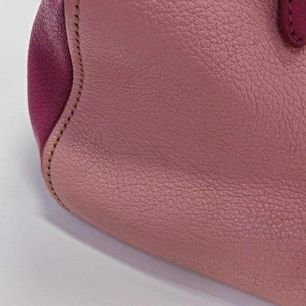 Calfskin Tote Bag Pink