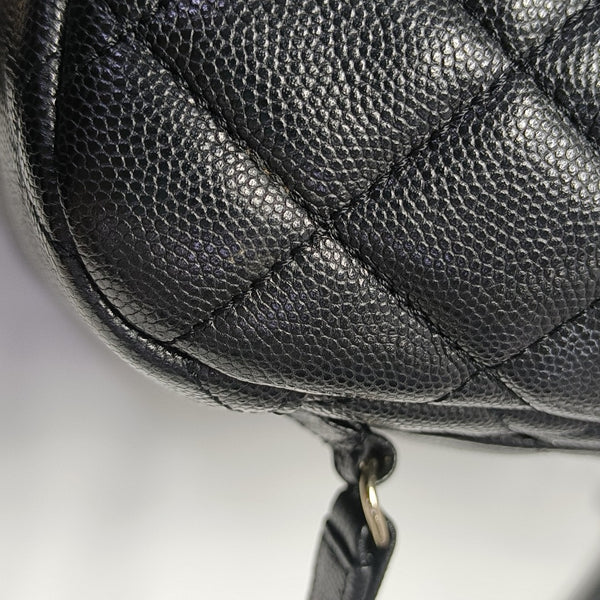 URBAN SPIRIT Quilted Grained Calfskin Black
