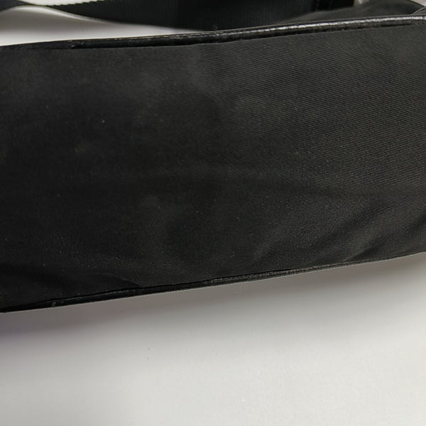 Nylon Shoulder Bag Black