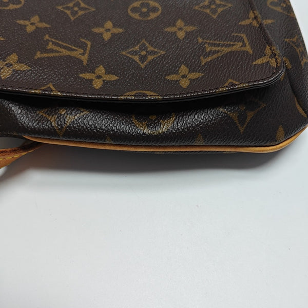 MUSETTE TANGO Monogram Coated Canvas Brown