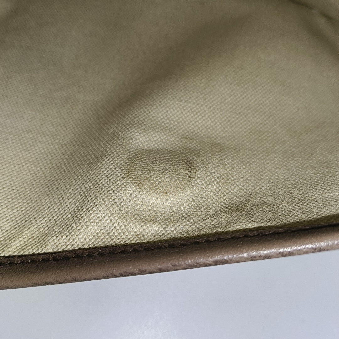 Neo Vintage Monogram Coated Canvas Beige