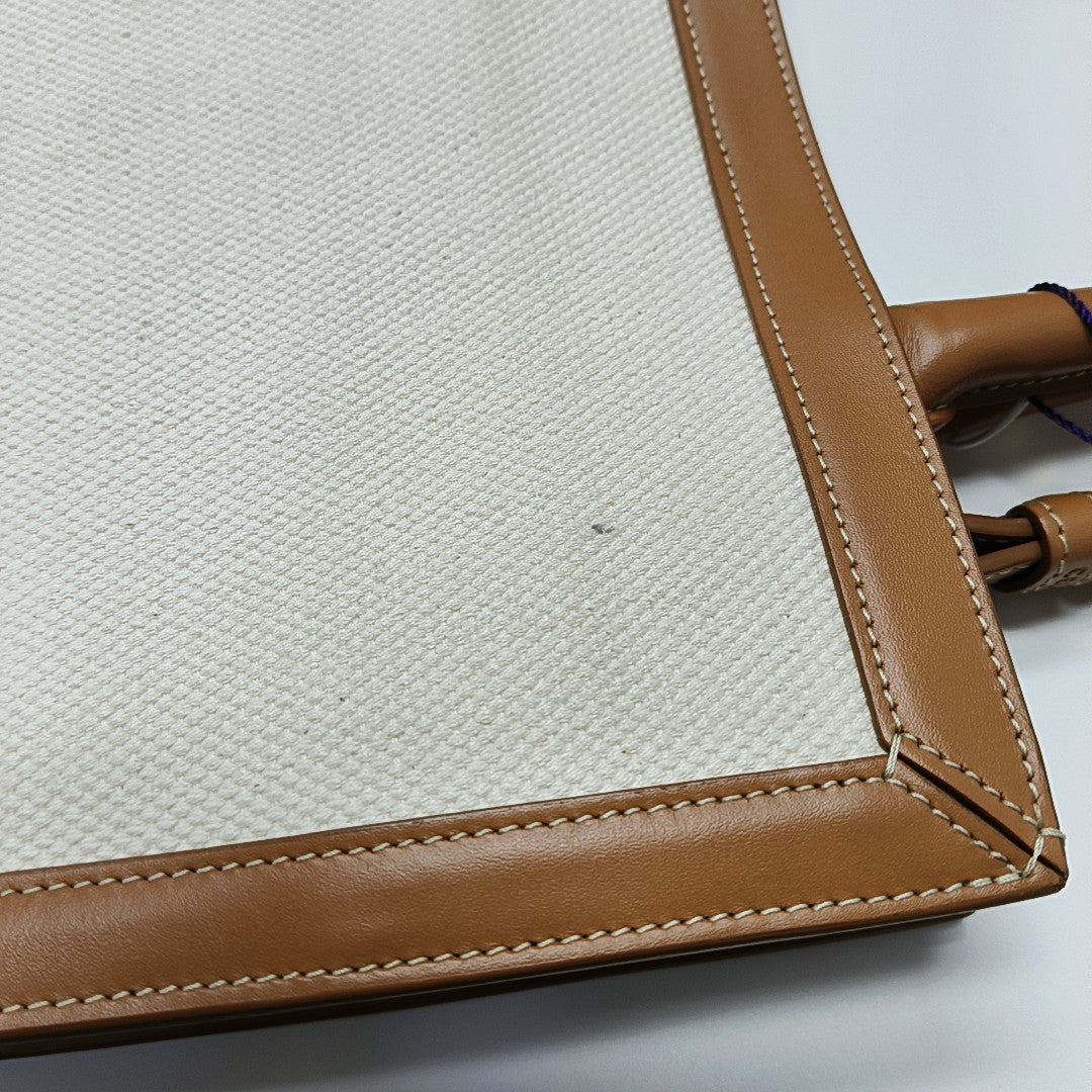 CABAS CELINE Small Canvas White