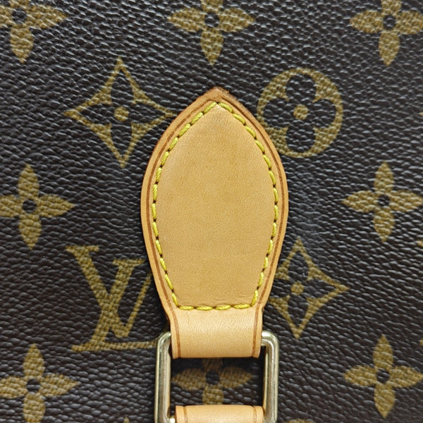 POPINCOURT Monogram Coated Canvas Brown