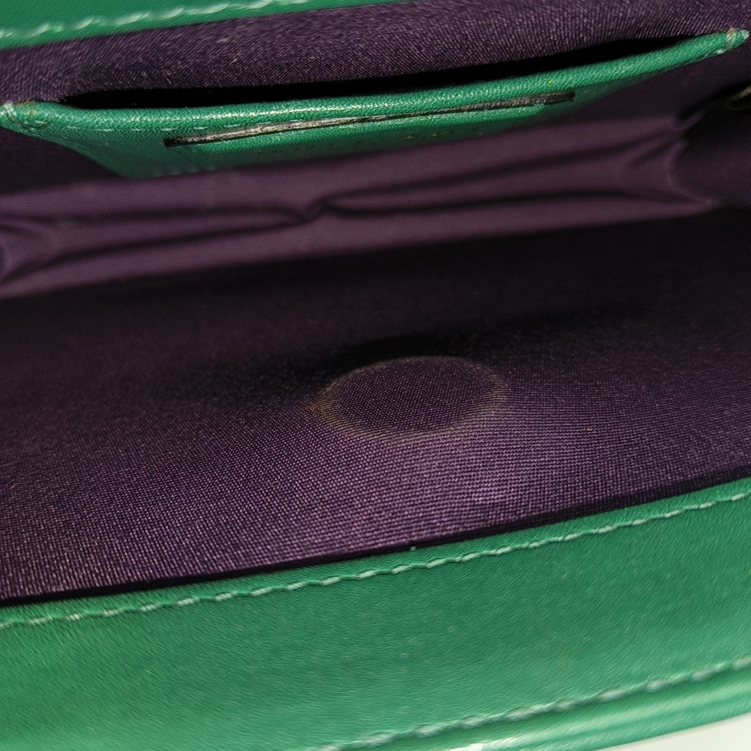 SERPENTI FOREVER Small Calfskin Green