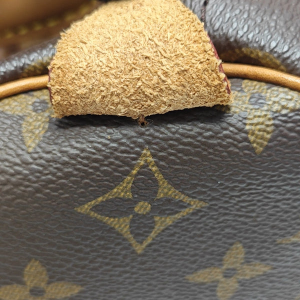 SPEEDY 30 Monogram Coated Canvas Brown