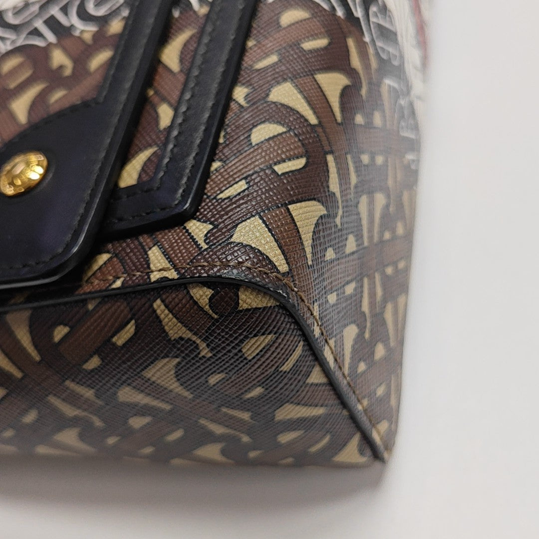 Note Coated Canvas Brown