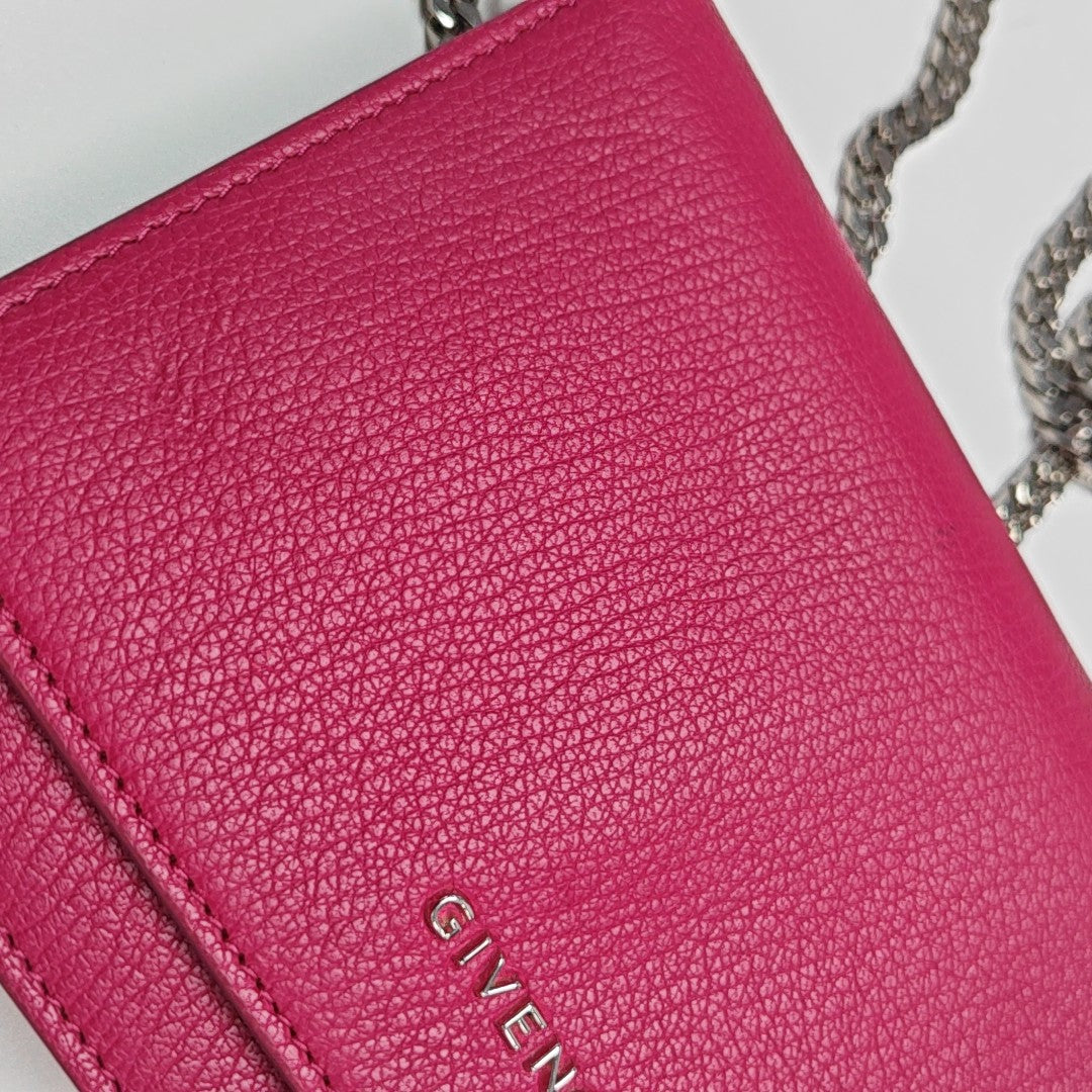 Calfskin Shoulder Bag Red