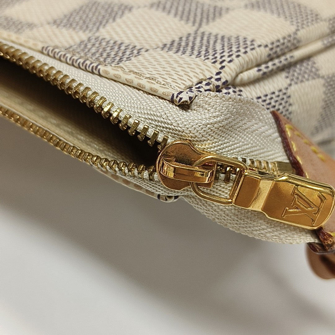 ACCESSOIRES GM Damier Azur Coated Canvas White