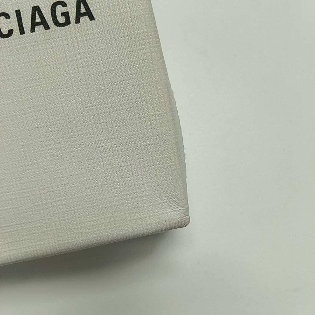 Shopping Bag Calfskin White
