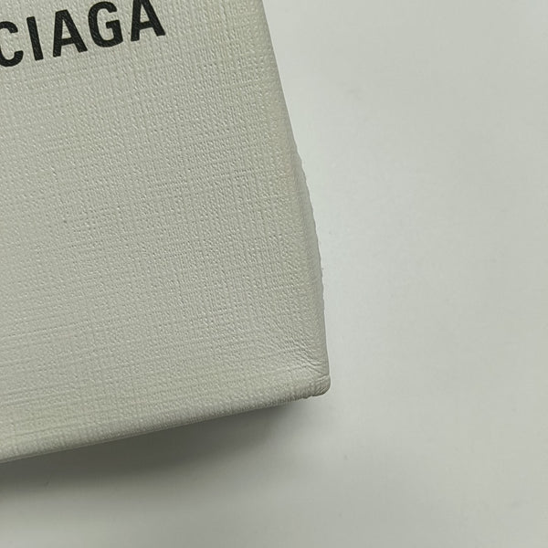 Shopping Bag Calfskin White