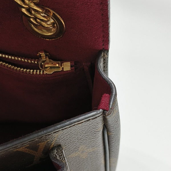 PASSY Monogram Coated Canvas Brown