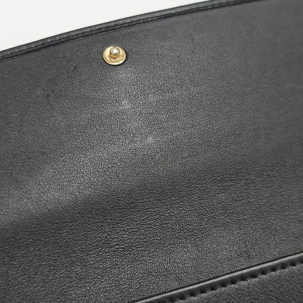 Calfskin Wallet Black