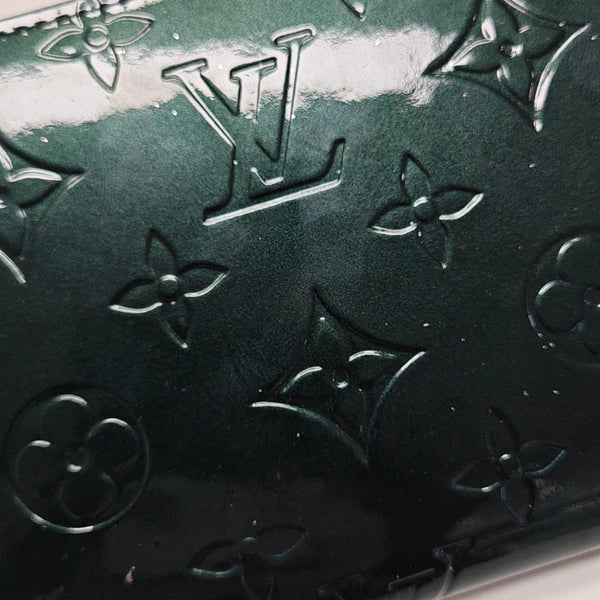 ZIPPY Patent Leather Green Wallet