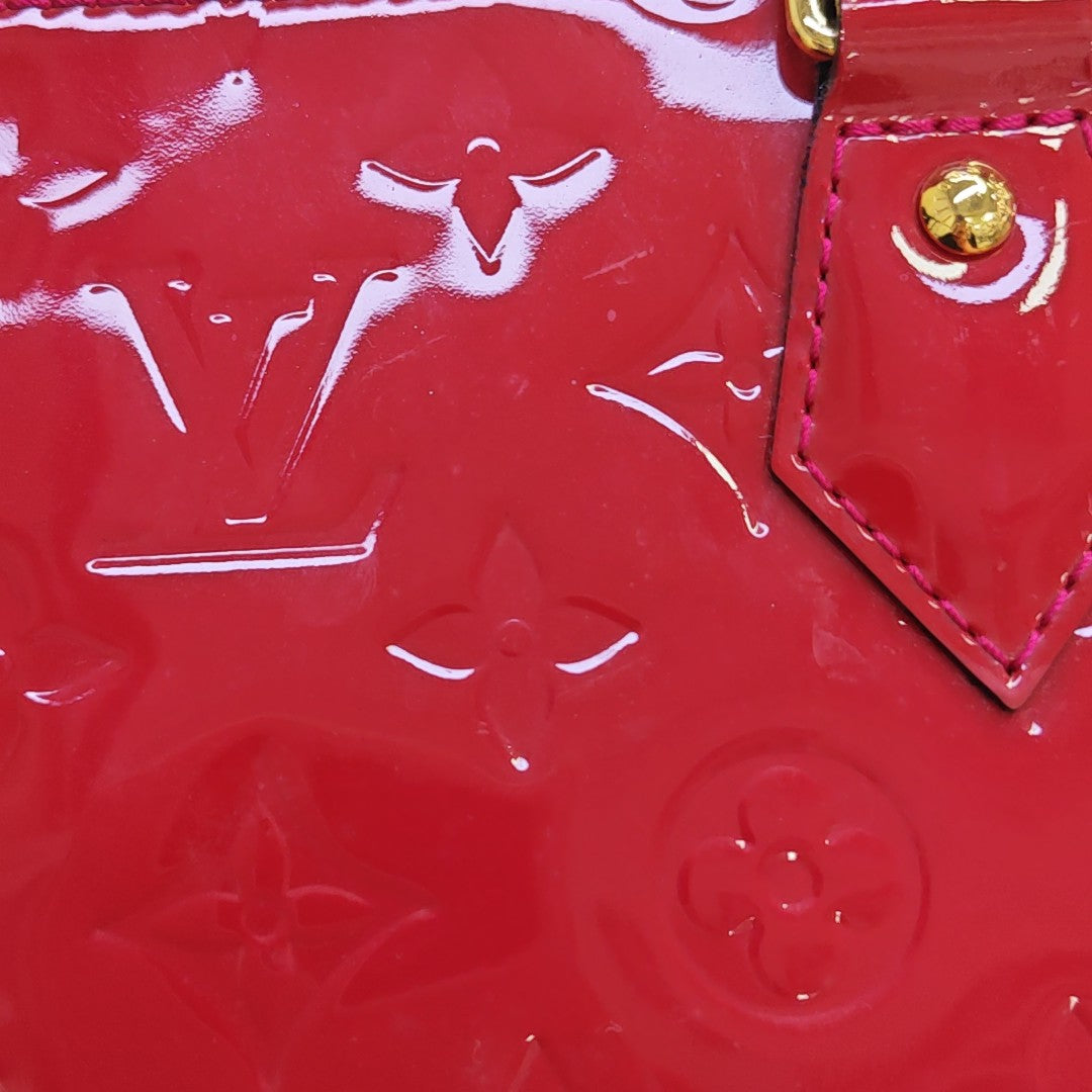 ALMA MM Patent Leather Red