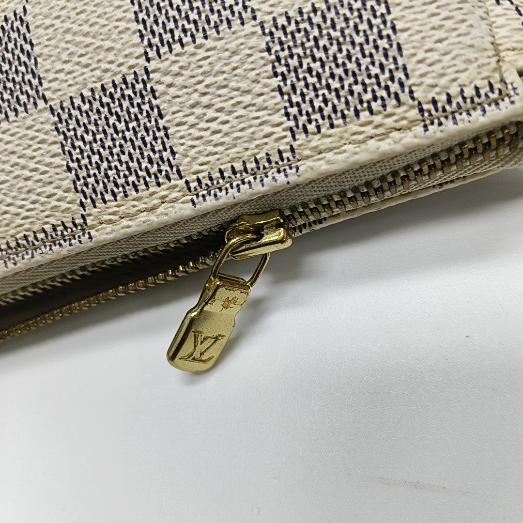 ACCESSOIRES GM Damier Azur Coated Canvas White