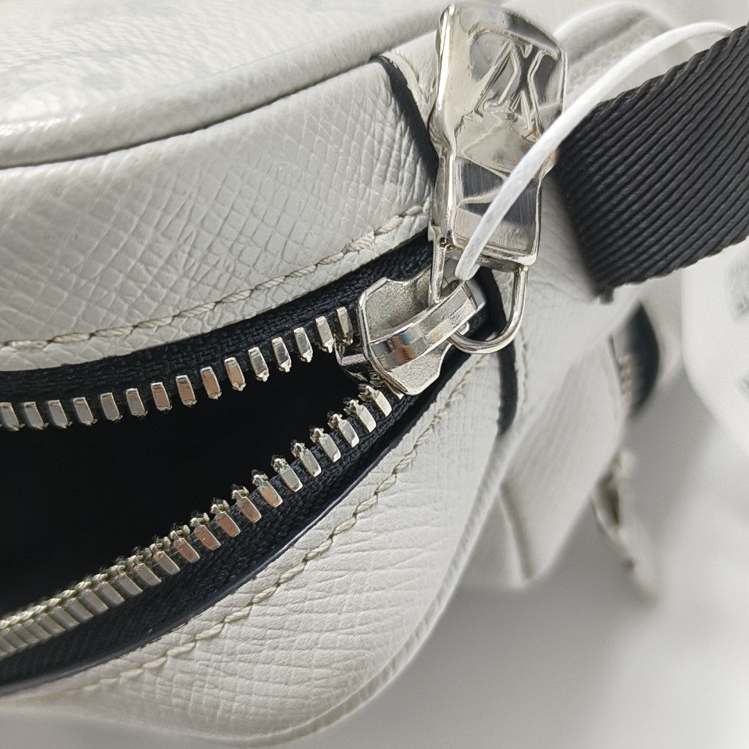 OUTDOOR PM Monogram Coated Canvas White