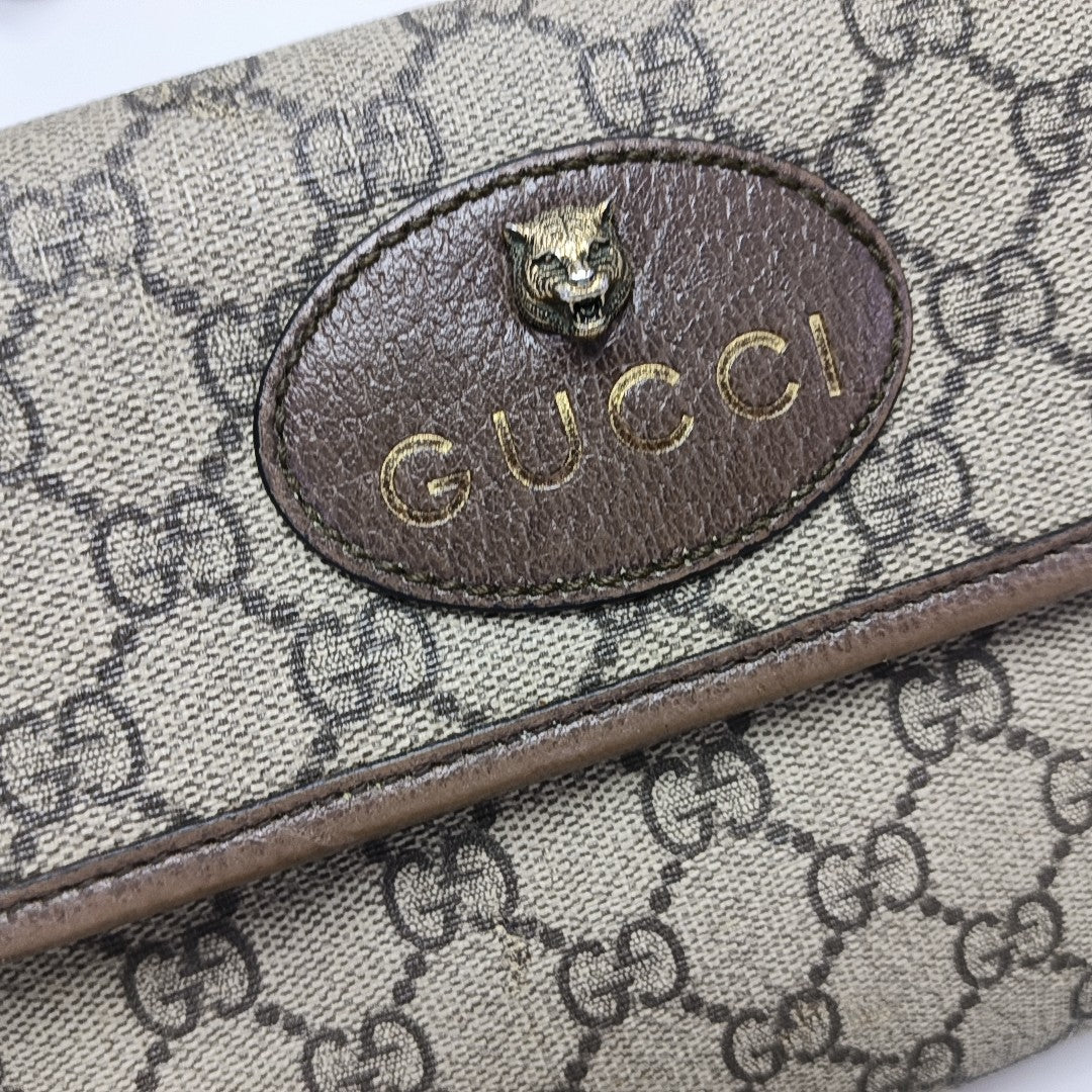 Neo Vintage Monogram Coated Canvas Beige