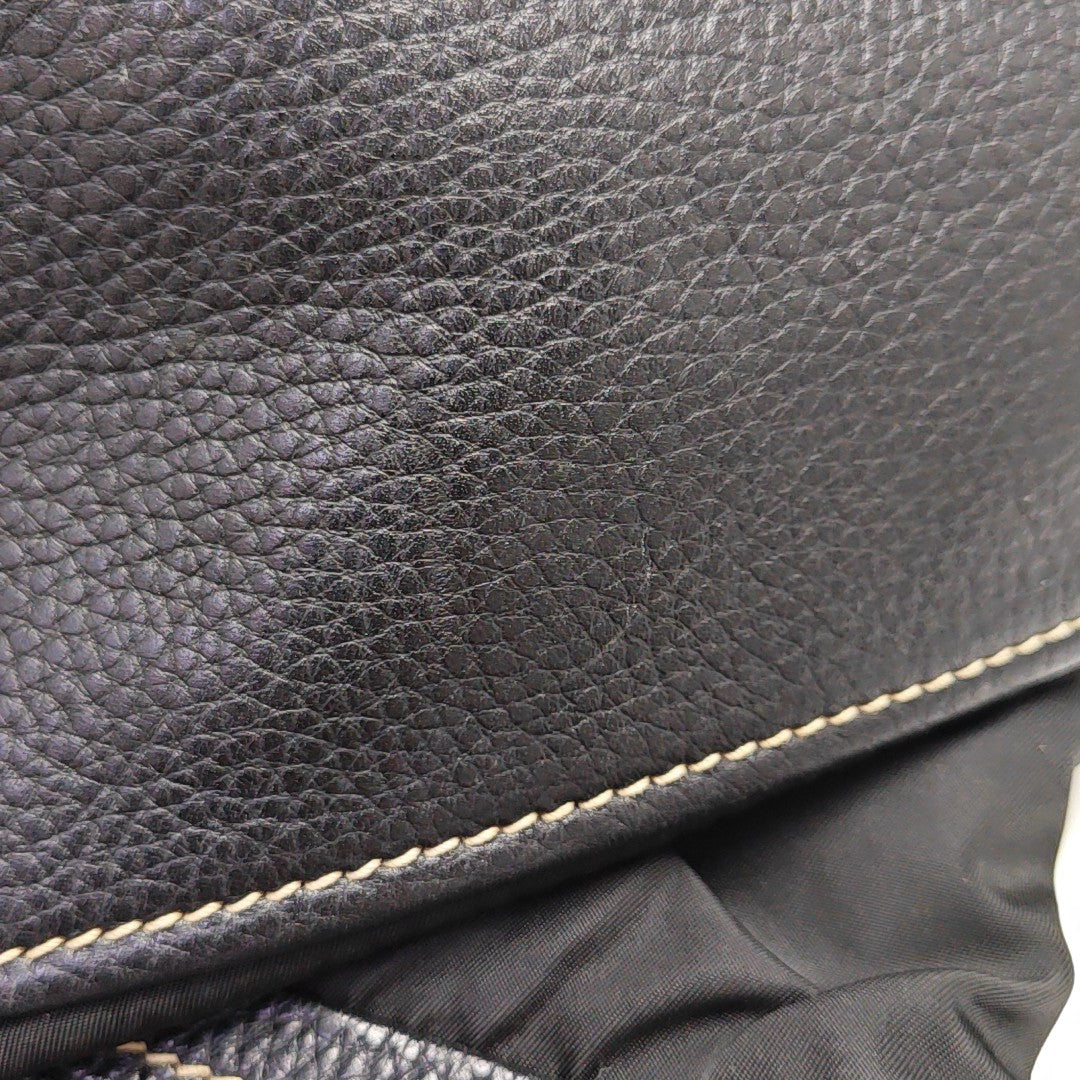 Nylon Bucket Bag Black