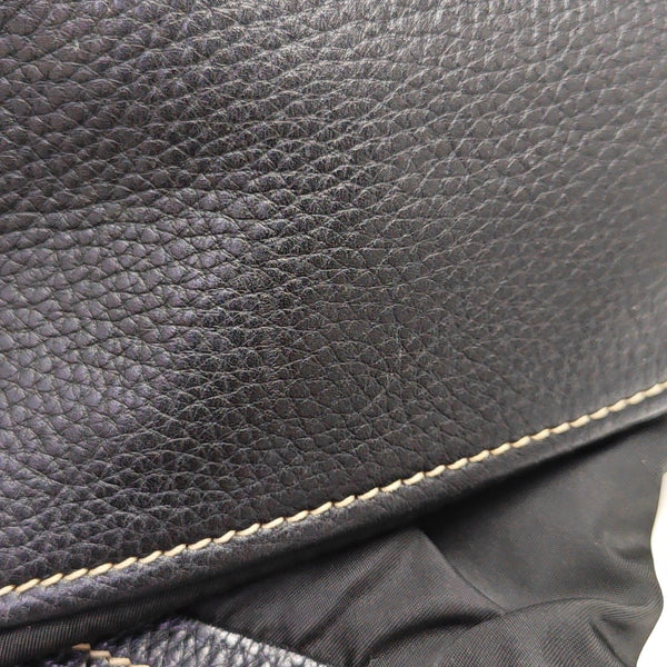 Nylon Bucket Bag Black