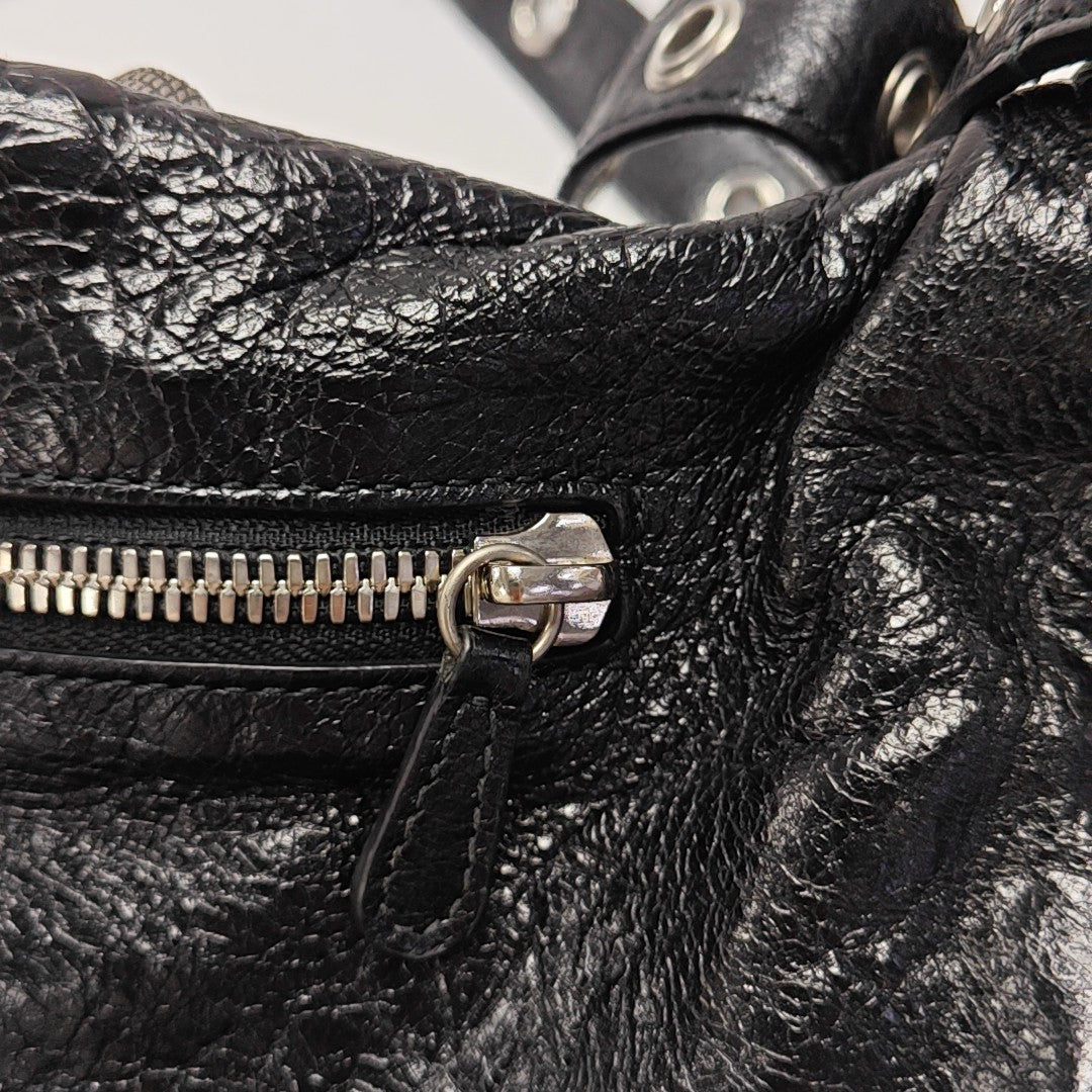 Le Cagole S Lambskin Black