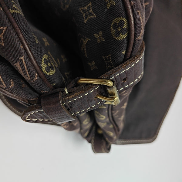 SAUMUR 28 Monogram Canvas Brown