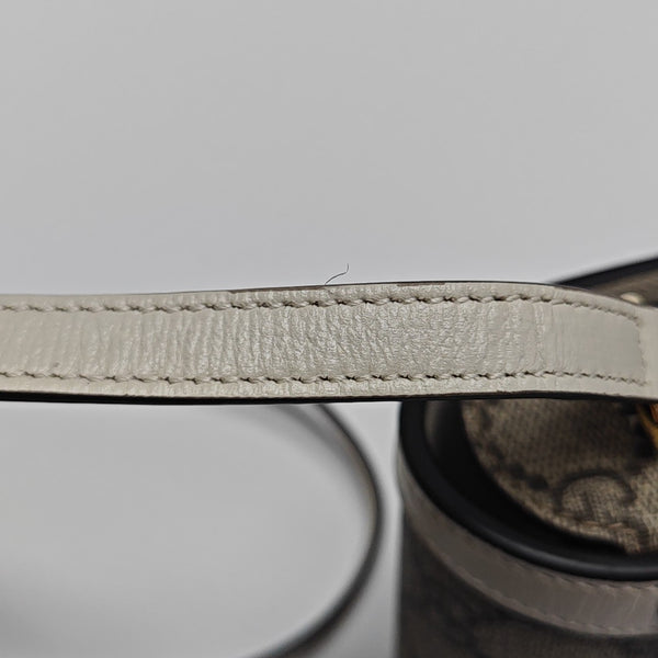 Horsebit 1955 Mini Coated Canvas Beige