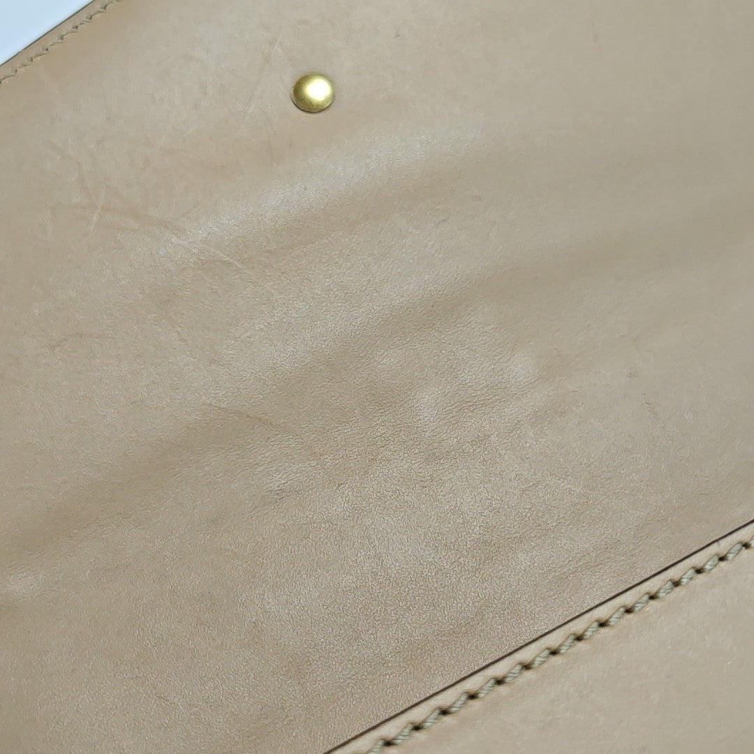 Sylvie Small Calfskin Beige