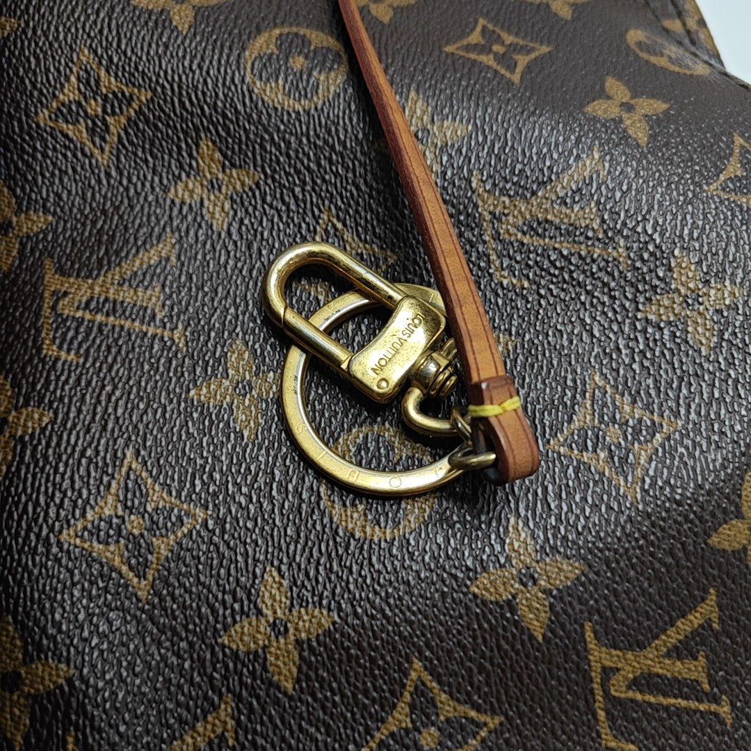 ARTSY MM Monogram Coated Canvas Brown
