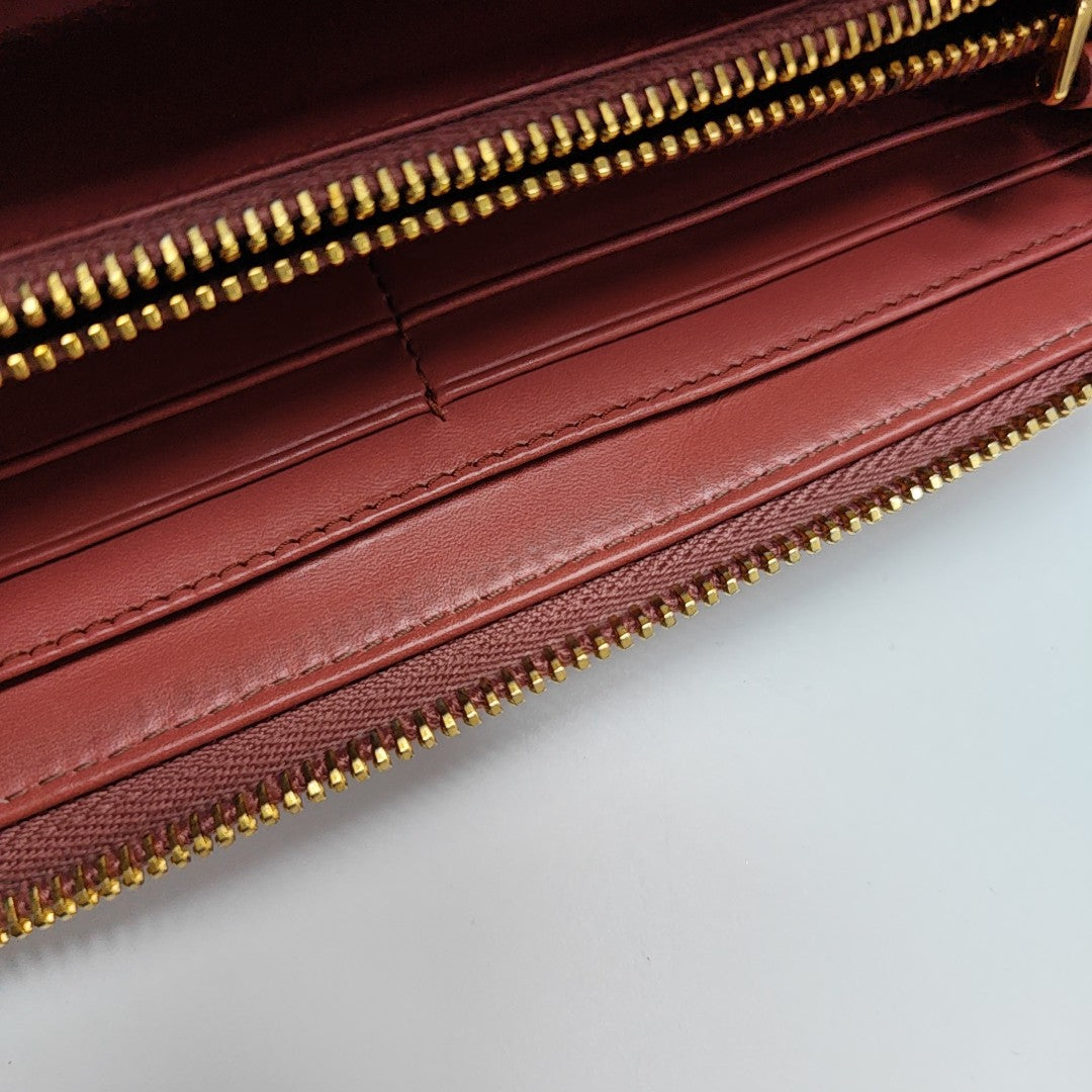 Calfskin Wallet Pink