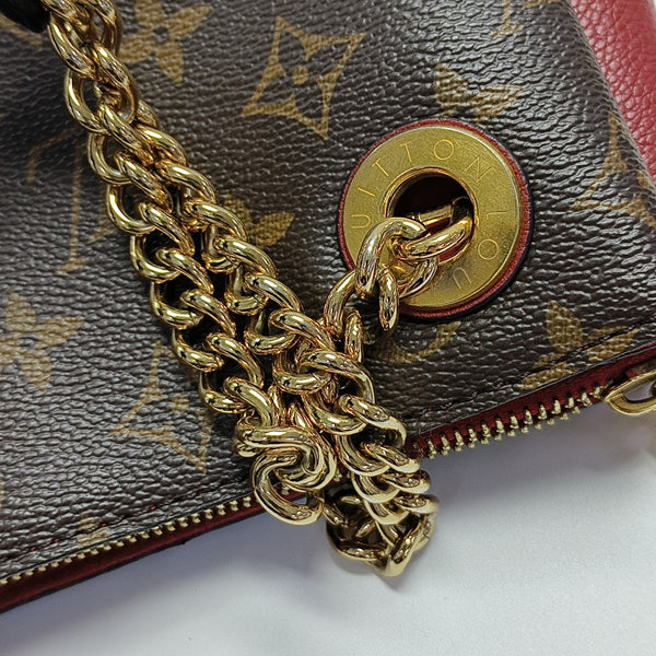 SURENE MM Monogram Coated Canvas Brown