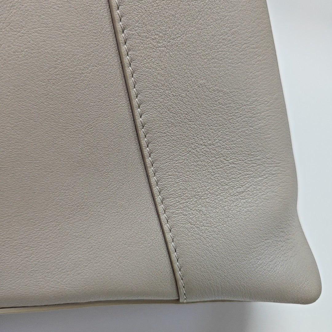 Downtown Small Calfskin Beige