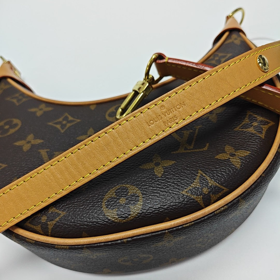 LOOP Monogram Coated Canvas Brown