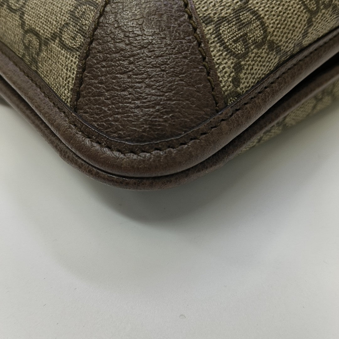Neo Vintage Large Monogram Coated Canvas Brown