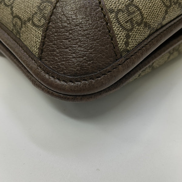 Neo Vintage Large Monogram Coated Canvas Brown