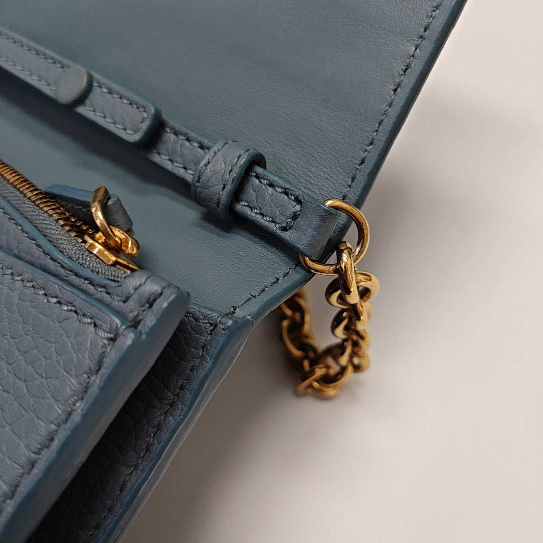 Burleigh Calfskin Blue