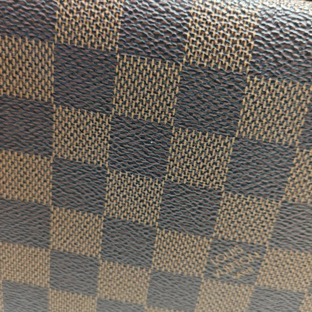 NEVERFULL MM Damier Ebene Coated Canvas Brown