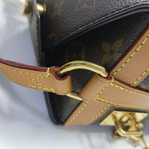 MILK BOX Monogram Coated Canvas Brown