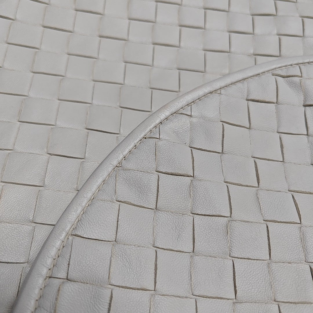 Gemelli Large Lambskin White