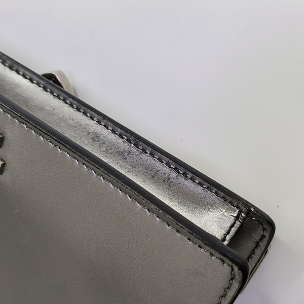 Cahier Saffiano Calfskin Silver